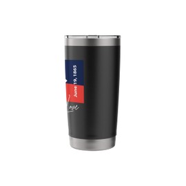Peace Love Juneteenth, June 19th, Freedom Flag, Freedom Day Stainless Steel Insulated Tumbler