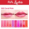 [Set] Popo Lipstick Witch's Pouch Lipstick, 2 Pieces (S02, Coral