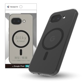 TRINITY TR-PX2610A-SA-CLBK for Google Pixel10a [Silky Armor] Magnetic Accessory Compatible Silky Touch Case