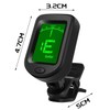 1 Piece Guitar Tuner, Guitar Capo, Electronic Tuner, Musical Instrument