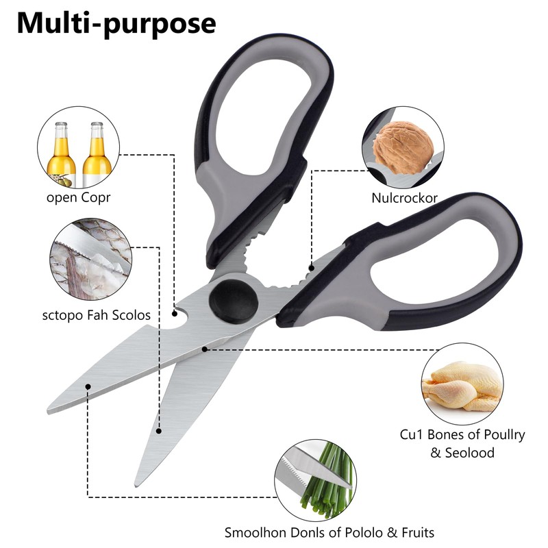 KYDIFS Left Handed Scissors and Left Handed Kitchen Scissors, Lefty