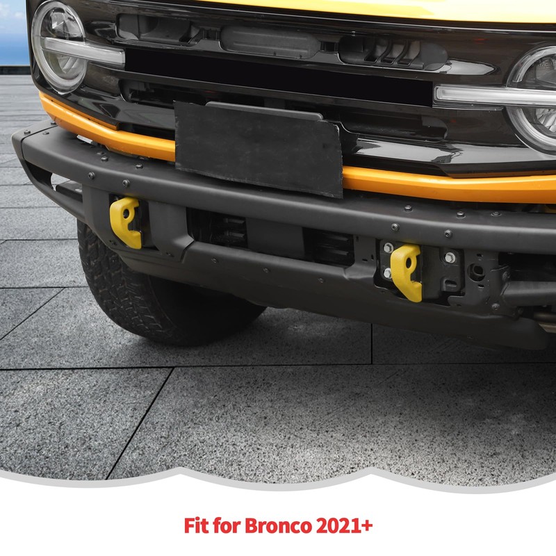 RT-TCZ Tow Hook Covers - Bumper Tow Hook Rubber Protector