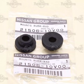 Nissan GENUINE OEM NISSAN PATHFINDER FRONTIER GT-R RADIATOR MOUNT CUSHIONS 21506-10V00