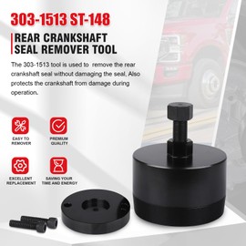 303-1513 6.7L Rear Crankshaft Seal Remover Tool, Compatible with 2011-2021 Ford Super Duty F250 F350 F450 F550 and 2016-2021 F650 F750 6.7L Power Stroke Diesel, Alt ST-148
