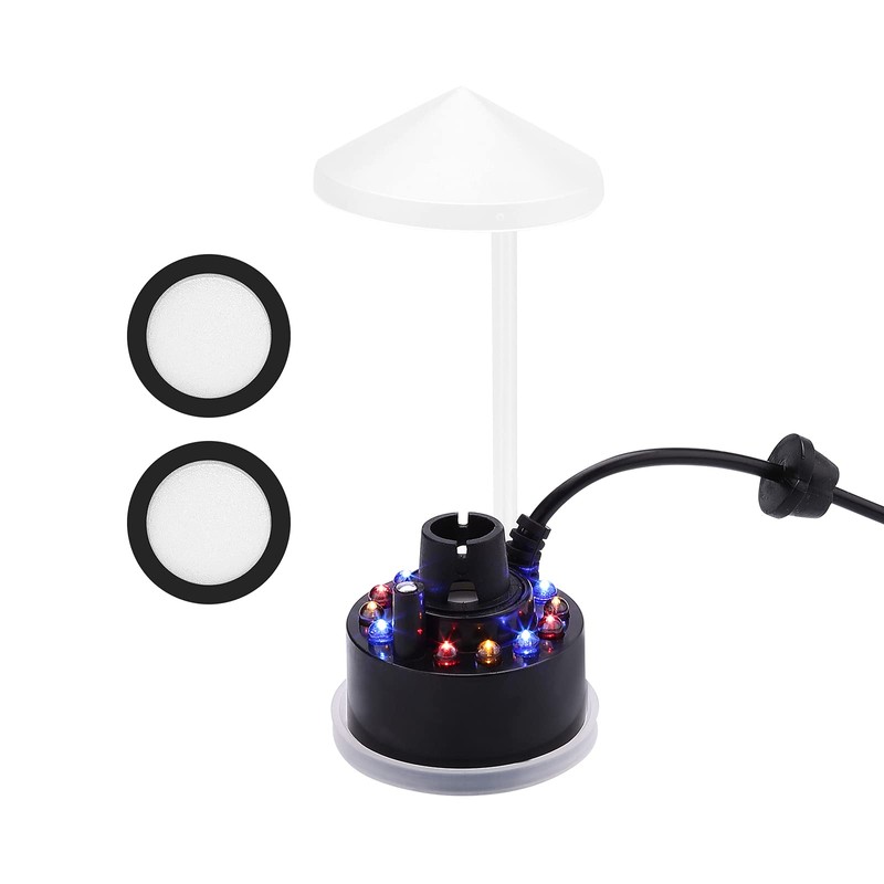 FITNATE Mist Maker Fogger Replacement Discs &Splash Guard for Mist