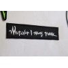 Unbranded Metallica Patch Iron/Sew on "Wherever I May Roam" Embroidered