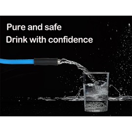 Atlantic RV Drinking Water Safe Hose 8 ft Short Garden Hose Extension: Lead, BPA, Phthalate-Free, and PVC-Free.