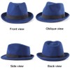Straw Fedora Hat Mens Fedora Hats for Men Trilby Hat