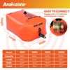 Araiozora Foldable Water Bladder Tank,100 Gal/380L Portable Large Capacity Soft