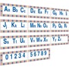 Janlaugh Alphabet Bulletin Board Strips Set Alphabet Line ABC Banner