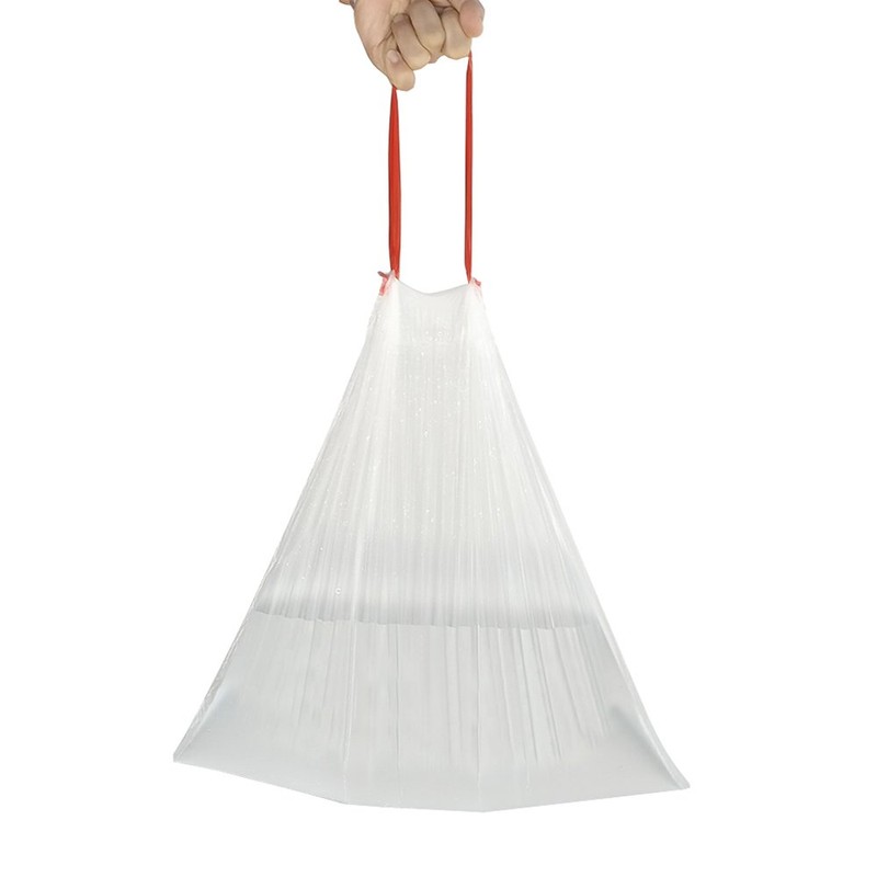 Eudokky 6L Rubbish Bags with Drawstring, Pack of 120