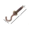 2 x Masonry Brick Sleeve Anchors M6 x 45mm