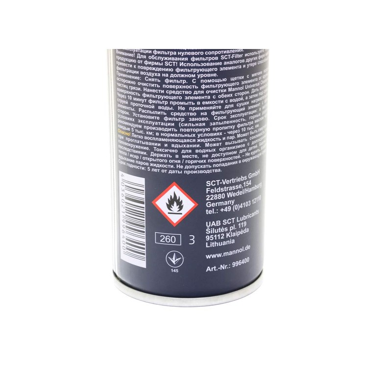 MANNOL Air Filter Oil, 200ml (9964)