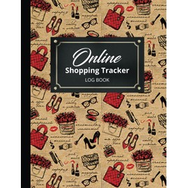 Online Shopping Tracker Log Book: Cute online purchases or shopping orders to Record And Track