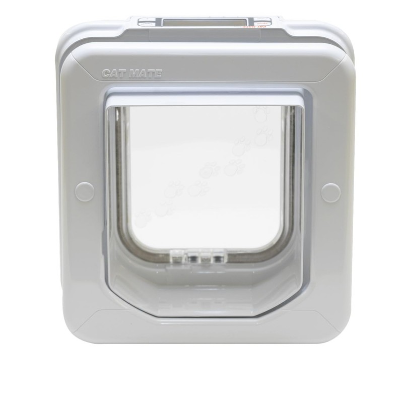 Cat Mate Elite I.D. Disc Cat Door with Timer Control,