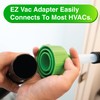 EZVAC - AC Drain Line Cleaner Adapter Evacuates & Unclog