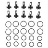 SING F LTD 10x Hook Keeper Fishing Black Plastic Rod