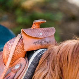 Custom Horse Saddle Bag, Original Design, Saddle Phone Holder, Horse Tack, Horse Gifts, Horse Stuff, Horse Gifts For Women Equestrian