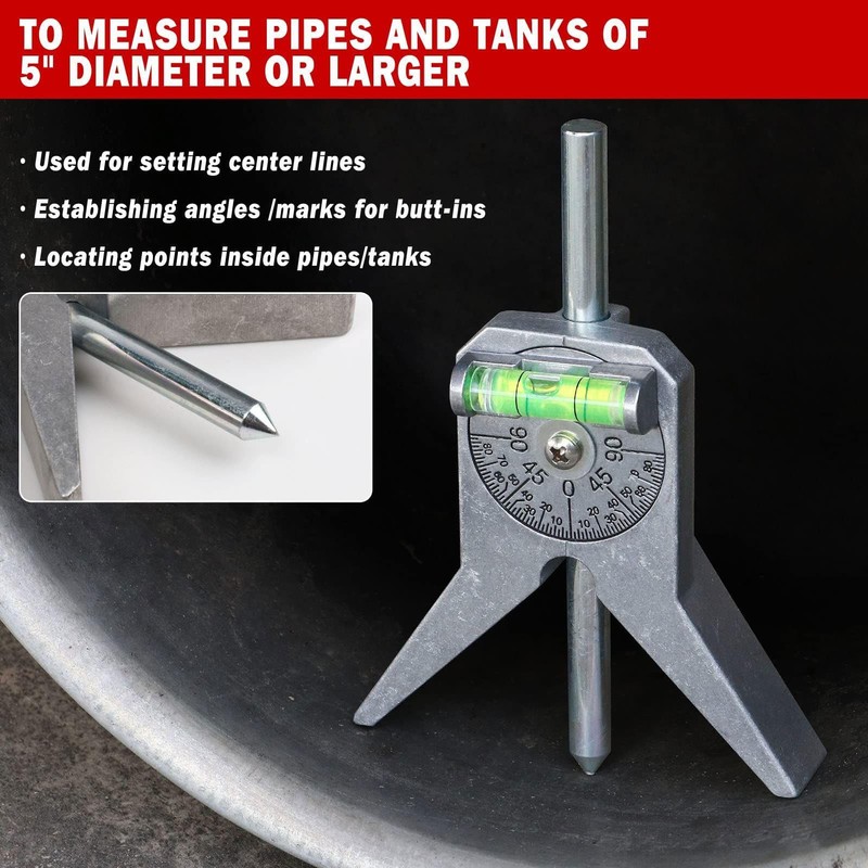 Safety Pipe Marking Centring Tool, Pipe Centre Finder, Pipe Mounting