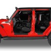 Hooke Road Body Door Hinge Set Compatible with Jeep Wrangler