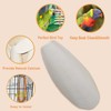 5.9"-6.53" Large Bird Cuttlebone for Parakeets, Cuddle Bone with Plastic