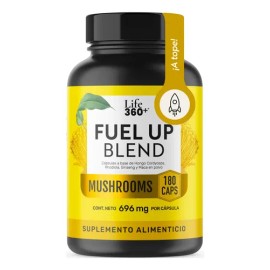 Rhodiola Maca Life360+ Fuel Up Blend 180 Cápsulas Cordyceps