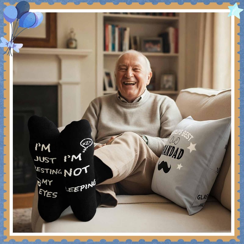 Neer Grandad Birthday Gift Set of 2, Cushion Cover with