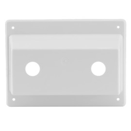 RecPro Faucet Bezel | Stand Off Faucet Cover (White)