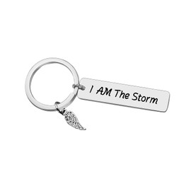 Inspirational Gifts Keyring Encouragement Gift Motivational Quotes Keyring for Teen Boys Girls Motivating Jewelry Gifts for Friend Sister Brother Graduation Christmas Birthday Gift for Daughter Son