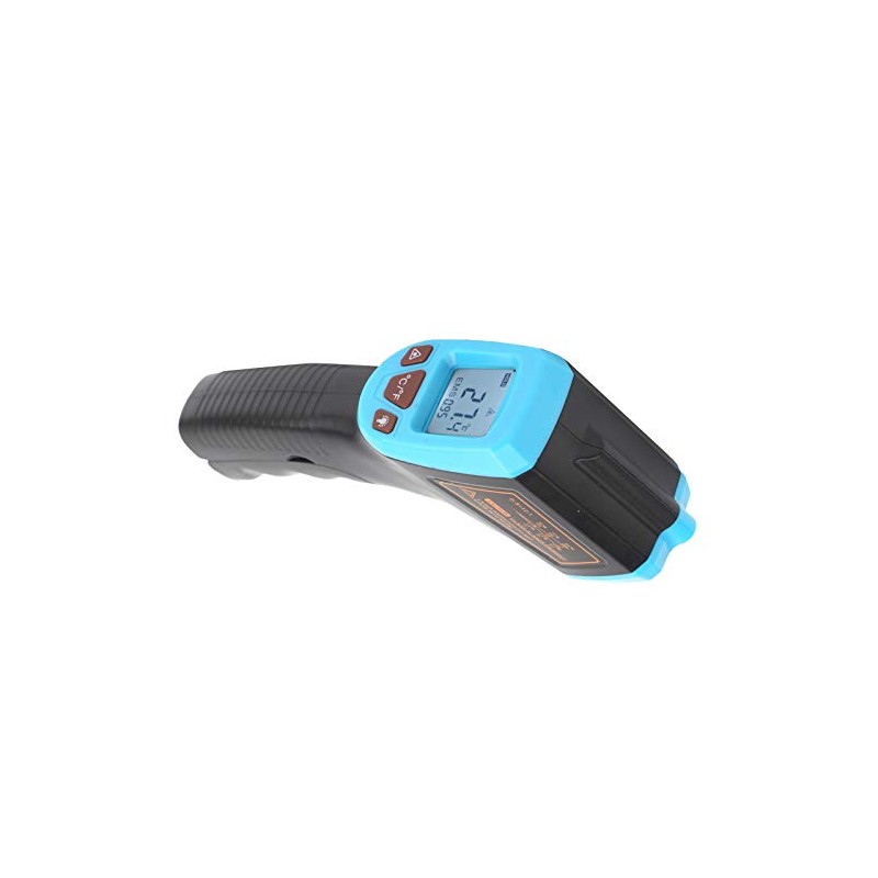 Infrared Temperature Measuring Gun, LCD Display, Industrial Thermometer, No Touch