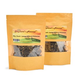 Scent Leaves (Efinrin/Nchanwu) – Dried (2 x 2oz) Bag African Seasoning by HATF's Shepherd's Natural. Perfect for soups, stews, and teas. Rich aroma, traditional flavor! NON-GMO, 100% ALL NATURAL.