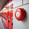 Fire School Safety Fire Alarm Bell, 24V Metal Round Alarm,
