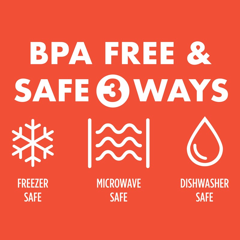 Lock & Lock Round Plastic Food Container with Draining Basket