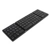 Sanpyl Teclado Bluetooth Plegable Multidispositivo Portátil de Bolsillo, Teclas de