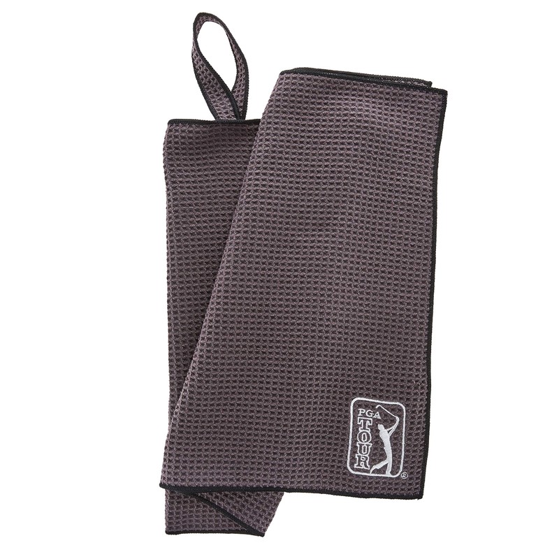 PGA Tour - Golf Towel, Premium Microfibre Towel, Bag-loop, 38”