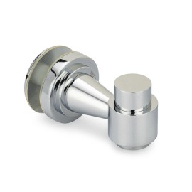 Portals Concerto Single-Sided Hook - Polished Chrome