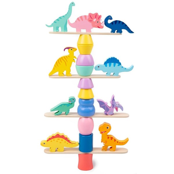 Across Rainbow Stacking Building Blocks Toys for Boys and Girls,