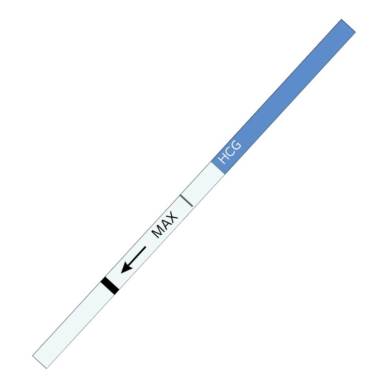 HCG One-Step Home Pregnancy Dip Test, 99% Accurate, 7-10 Days