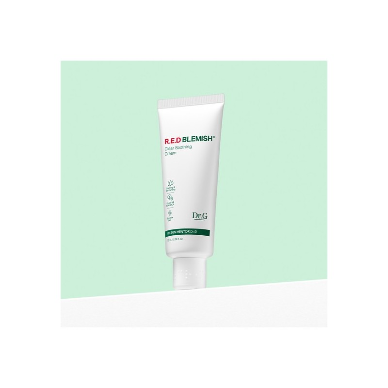 Dr.G Red Blemish Clear Soothing Cream 70mL Tube / 닥터지