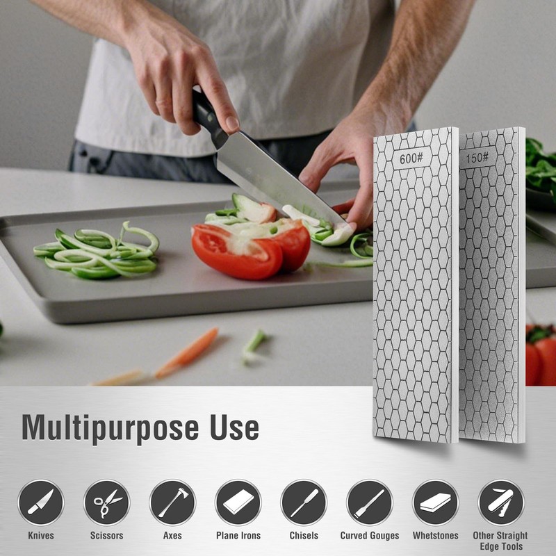 S SATC Diamond Sharpening Stone 2 Side Grit 150/600 Diamond