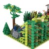 LANMANUO Garden Plants Building Bricks Set, 480PCS Flowers Bushes Trees