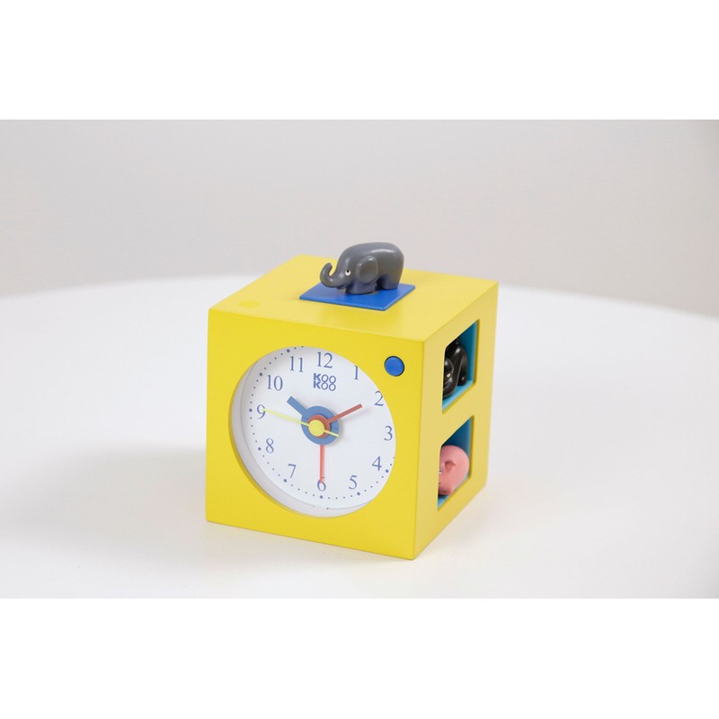 KOOKOO KidsAlarm Yellow, with 5 Different Farm Animals and Their