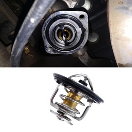 HEVLE Car Thermostat, High Performance Thermostat, Automotive Replacement Engine Thermostats, Auto Engine Coolant Thermostat Compatible with Honda Civic CRV CRZ, Replaces #19301-PAA-306, 19301-PLC-315