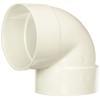 GENOVA PRODUCTS 40740 4" Short Turn Sewer and Drain 90