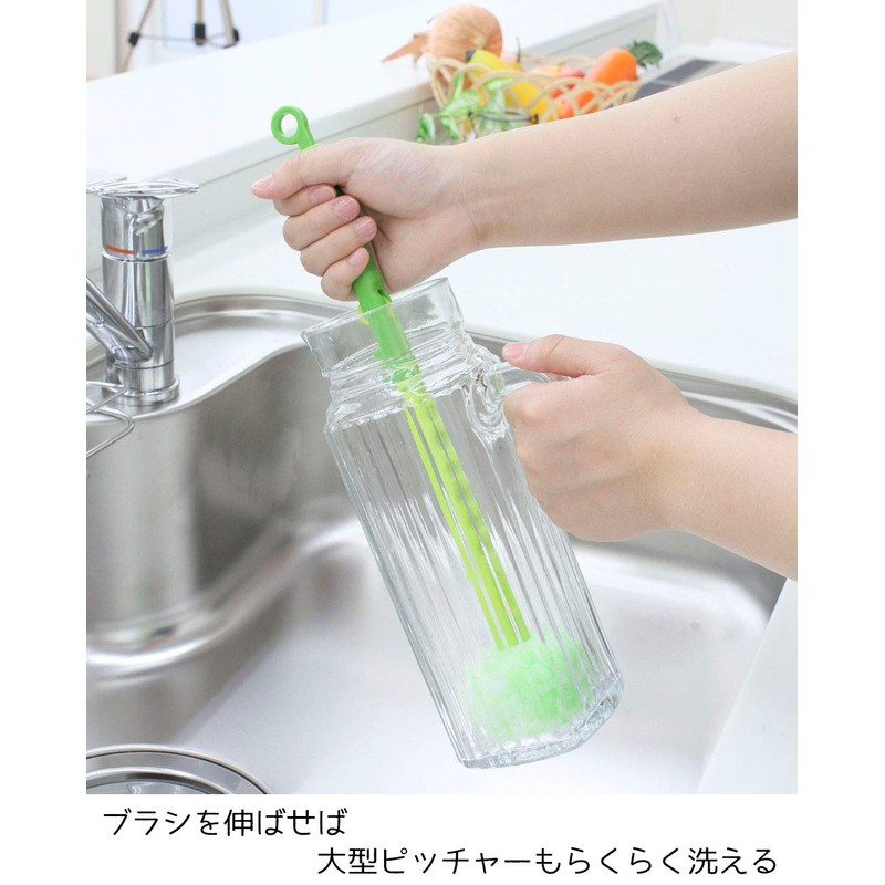 K66503 Collapsible Cold Water Bottle Wash Asparagus