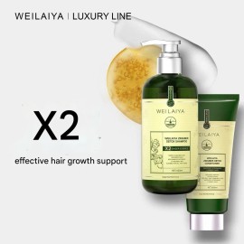 Weilaiya Zingiber X2 Ginger Essence Detox Shampoo & Conditioner For Oily Hair