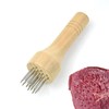 Meat Cutting Machine Meat Slicing Stainless Steel Blade Wood Handle