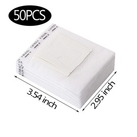 SZLYTYUN 50PCS Portable Coffee Filter Paper Bags Hanging Ear Drip Coffee Single Drinker Bags Disposable Drip Coffee Filter Bags are suitable for home, office, travel and camping.