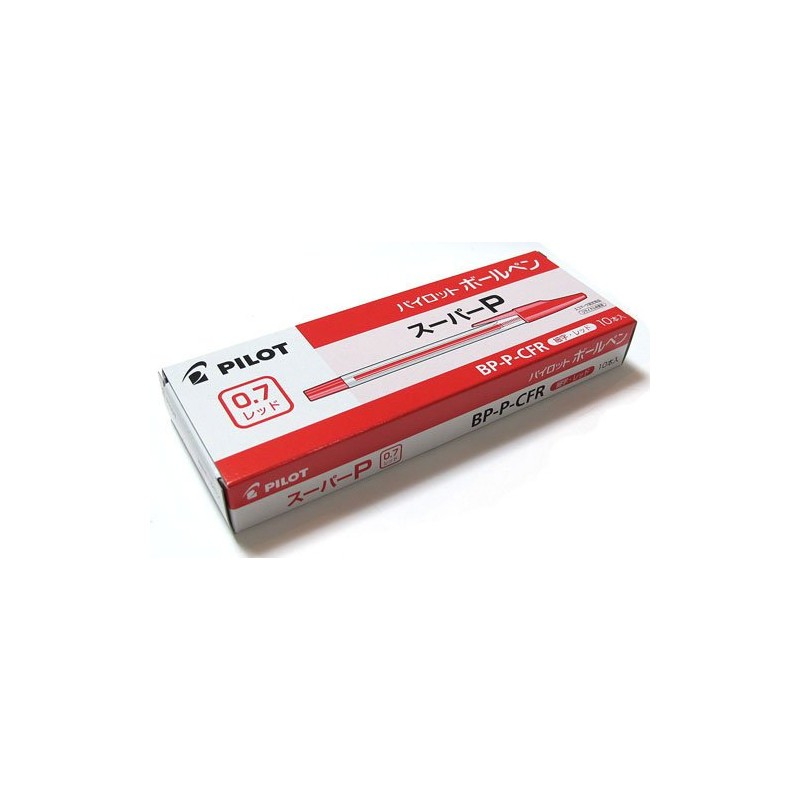 Pilot BP-P-CFR Permanent Ball Point Super P Fine Point 0.7mm