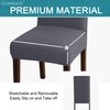 Granbest High Stretch Dining Chair Slipcovers, Universal Fit Jacquard Parson